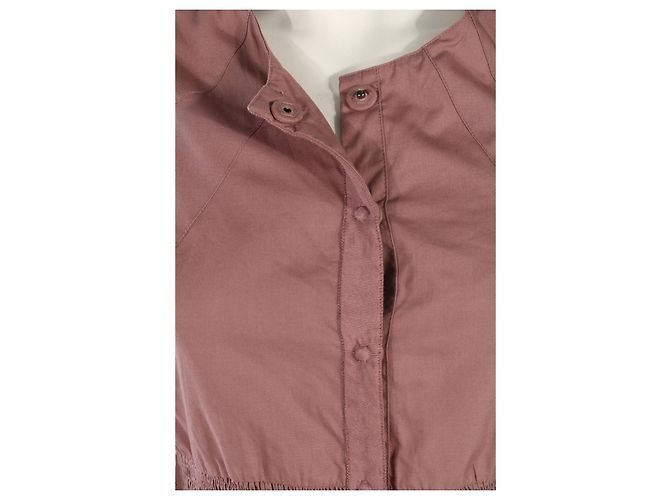 Chaqueta Noa Noa de algodón Cenizas de rosa - vista 3