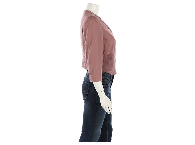 Chaqueta Noa Noa de algodón Cenizas de rosa - vista 4