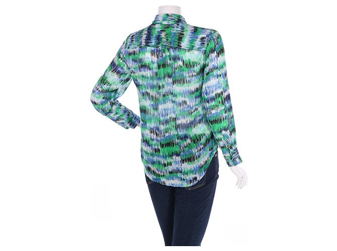 Vince Camuto Abstraktes Hemd Mehrfarbig Polyester S Mehrfarben - Ansicht 2
