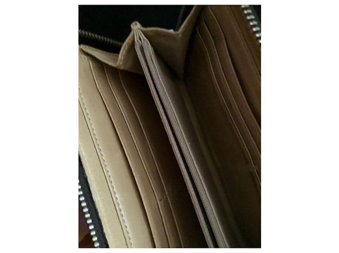 Cartera DKNY de piel beige - vista 2