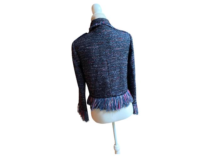 Zara short jacket cotton multi color Multiple colors - view 2