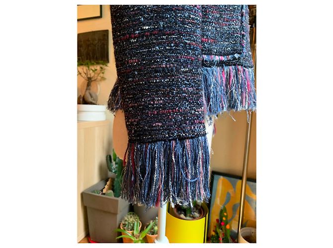 Zara short jacket cotton multi color Multiple colors - view 4