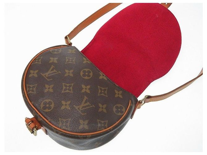 Louis Vuitton Tamburello Marrone - vista 3