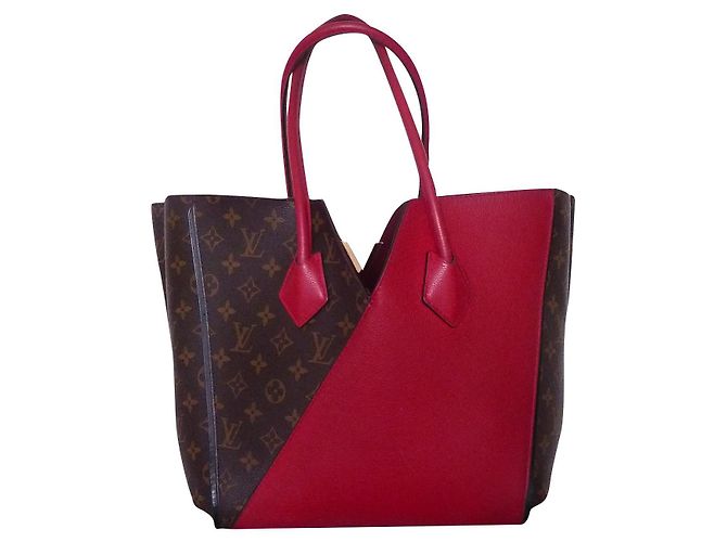 BORSA KIMONO LOUIS VUITTON MM MONOGRAM PELLE ROSSA Multicolore - vista 2