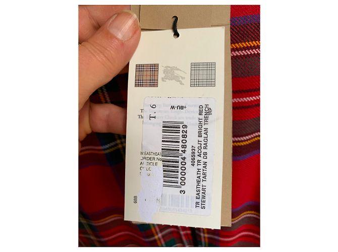 Burberry Fosa de tartán Stewart Multicolor - vista 10