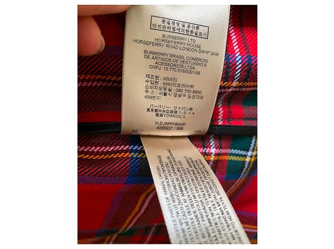 Burberry Fosa de tartán Stewart Multicolor - vista 13