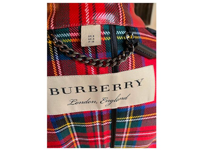 Burberry Fosa de tartán Stewart Multicolor - vista 8