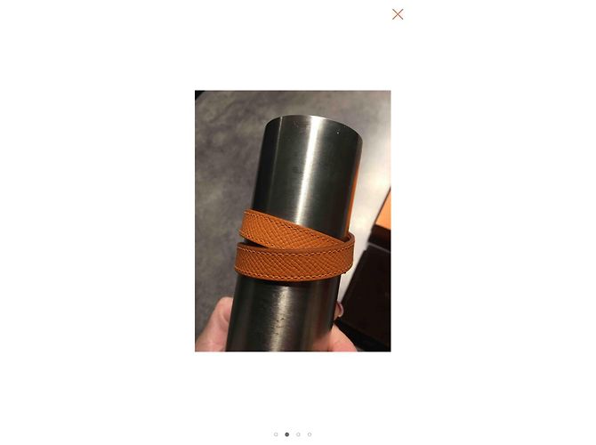 Hermès Pulsera de hermes Naranja - vista 2