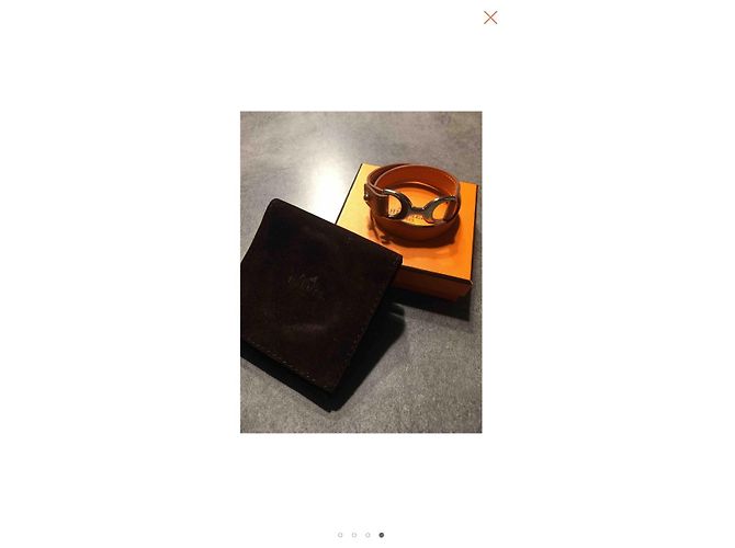 Hermès Pulsera de hermes Naranja - vista 4