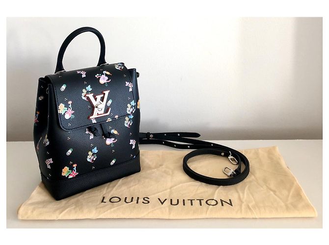 Twist Louis Vuitton LockMe Mini Nero - vista 9