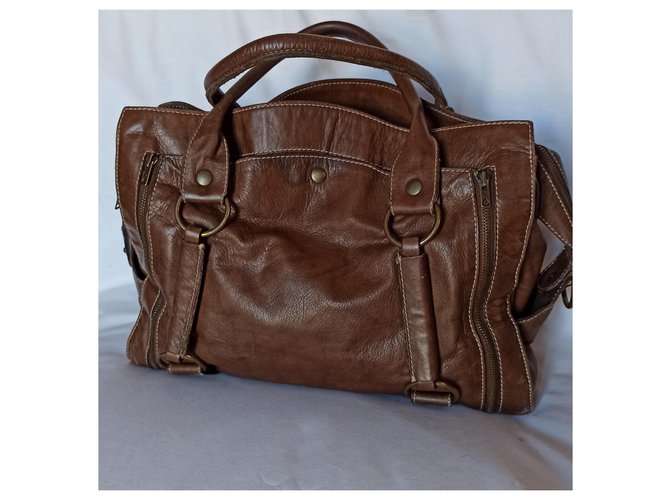 Aridza Bross Borse Marrone - vista 3