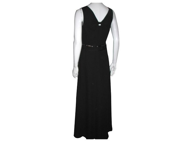 Alice by Temperley Vestido de noite em chiffon preto - vista 2