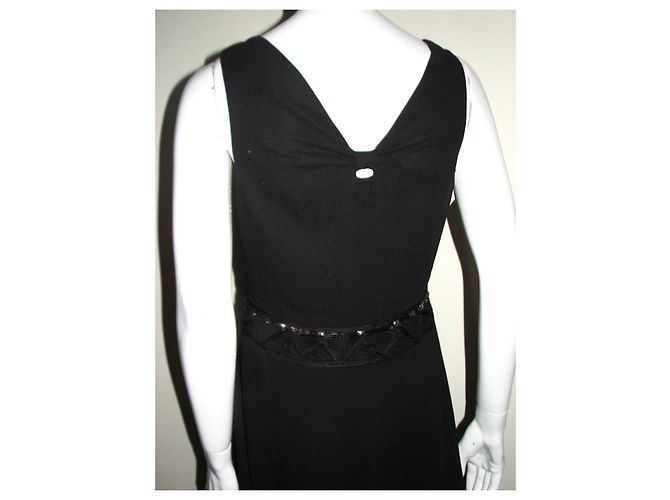 Alice by Temperley Vestido de noite em chiffon preto - vista 4