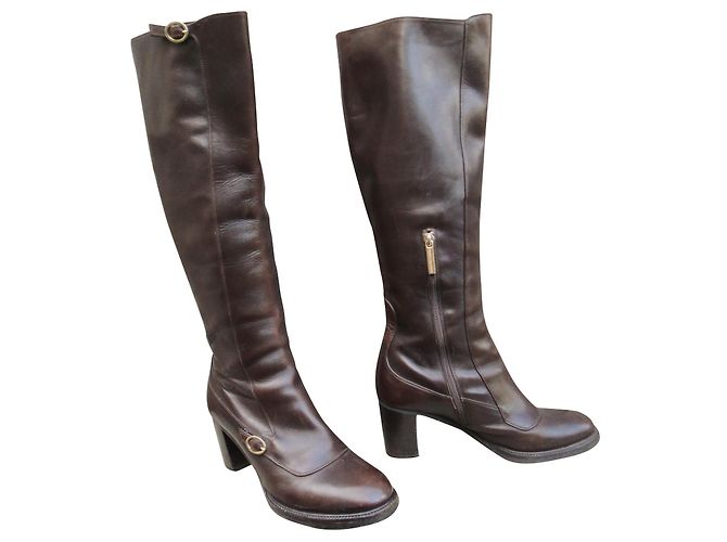 Fratelli Rosseti Fratelli Rossetti p Stiefel 39 Dunkelbraun - Ansicht 2