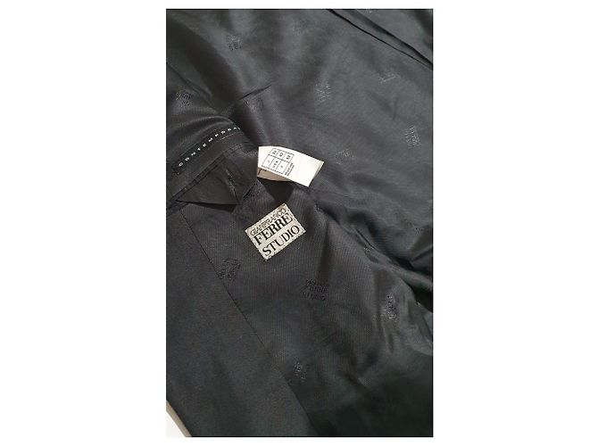 Gianfranco Ferré Blazer aus Wolle Grau - Ansicht 5
