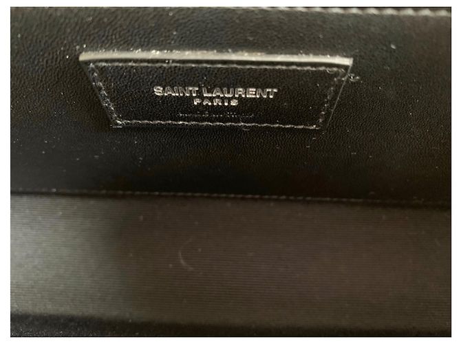 Pompom Kate Monogramma Saint Laurent Kate con fiocco - vista 5