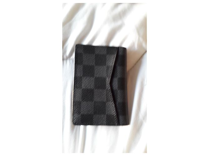 Louis Vuitton Damier canvas pocket organizer Grey - view 3