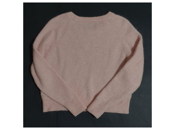 Pull en laine rose Samsoe & Samsoe - vue 3