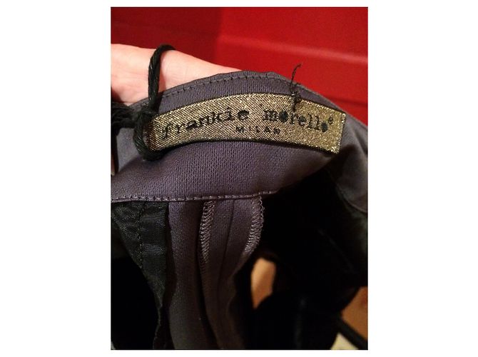 Frankie Morello Rock Dunkelgrau Baumwolle Polyester Größe 36 Anthrazitgrau - Ansicht 5
