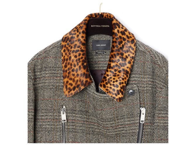 Isabel Marant OVERSIZE CHEVY FR36/40 Gris - vista 4