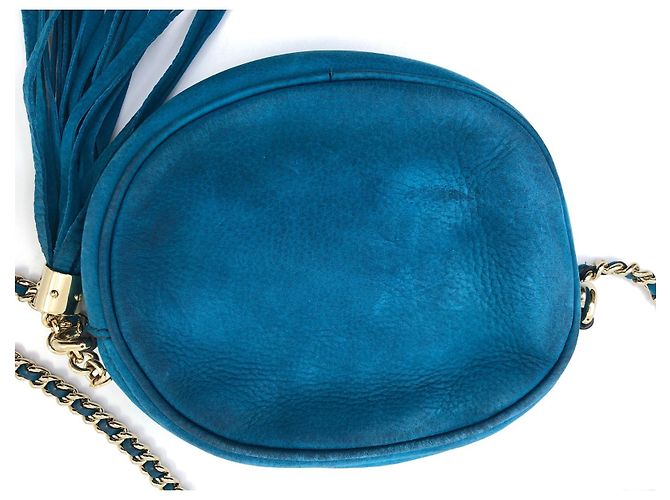Gucci Mini catena in pelle Soho Nabuk - vista 16