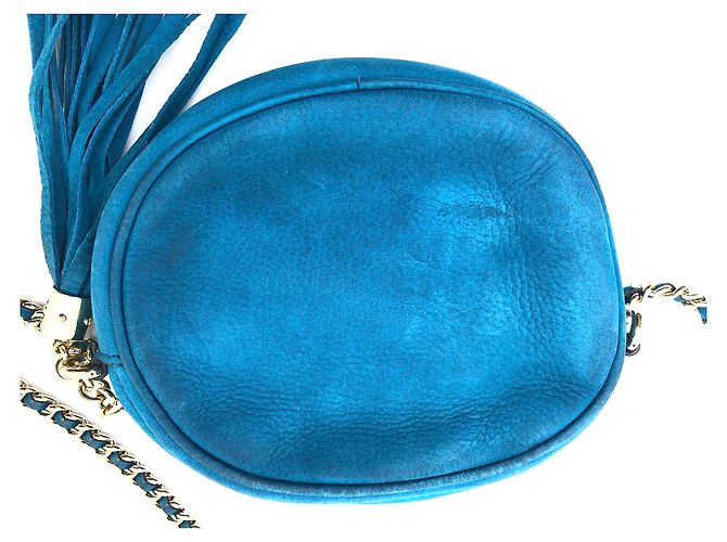 Gucci Mini catena in pelle Soho Nabuk - vista 21