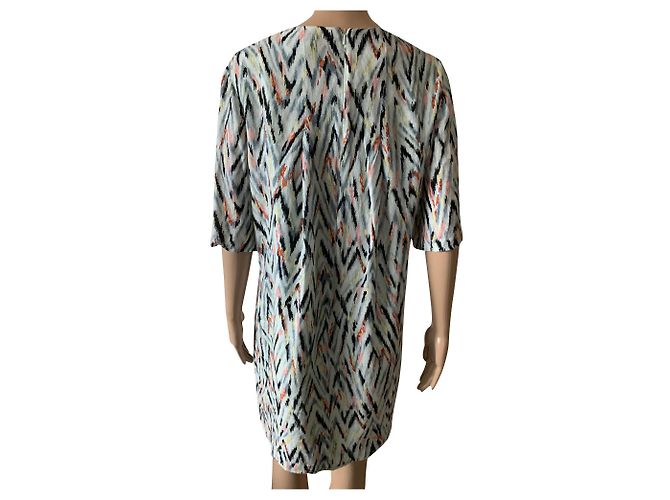 Autre Marque Vestido Warehouse de viscosa multicolor - vista 2
