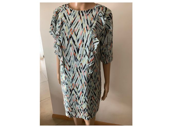 Autre Marque Vestido Warehouse de viscosa multicolor - vista 3