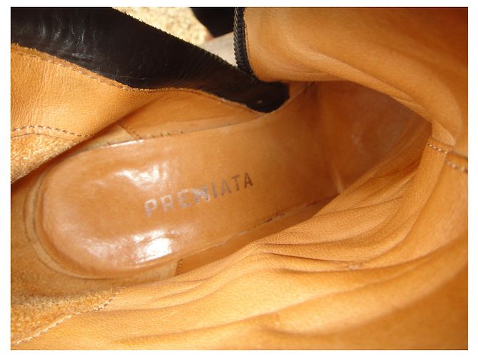 Autre Marque Botas Premiata de cuero negras 37 Negro - vista 2