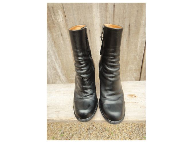 Autre Marque Botas Premiata de cuero negras 37 Negro - vista 5