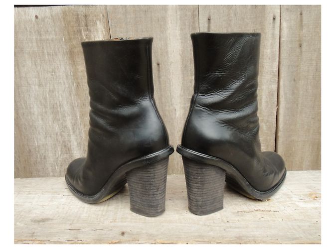 Autre Marque Botas Premiata de cuero negras 37 Negro - vista 6