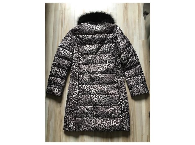 Autre Marque Chaqueta de leopardo Morgan 38 Negro Beige - vista 2