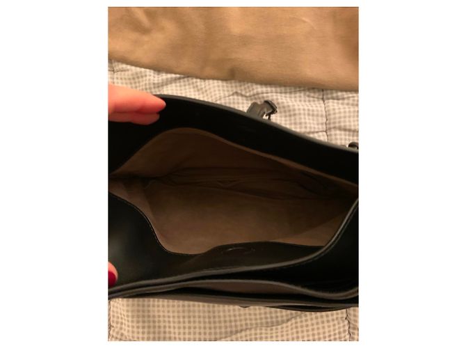 Borsa in pelle Bottega Veneta Marrone scuro - vista 4