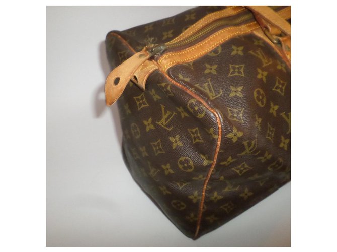 Keepall Louis Vuitton Borsa da viaggio Marrone - vista 10