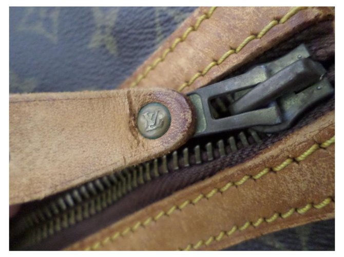 Keepall Louis Vuitton Borsa da viaggio Marrone - vista 2