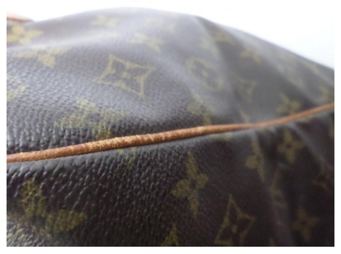 Keepall Louis Vuitton Borsa da viaggio Marrone - vista 5