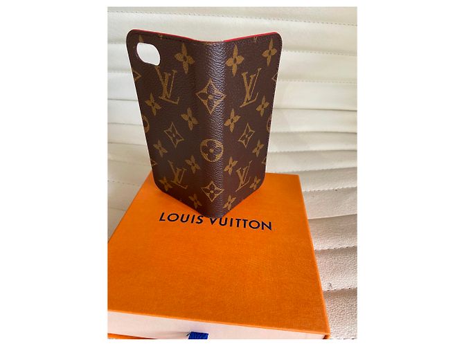 Louis Vuitton Carcasa de Iphone 8 Roja - vista 2