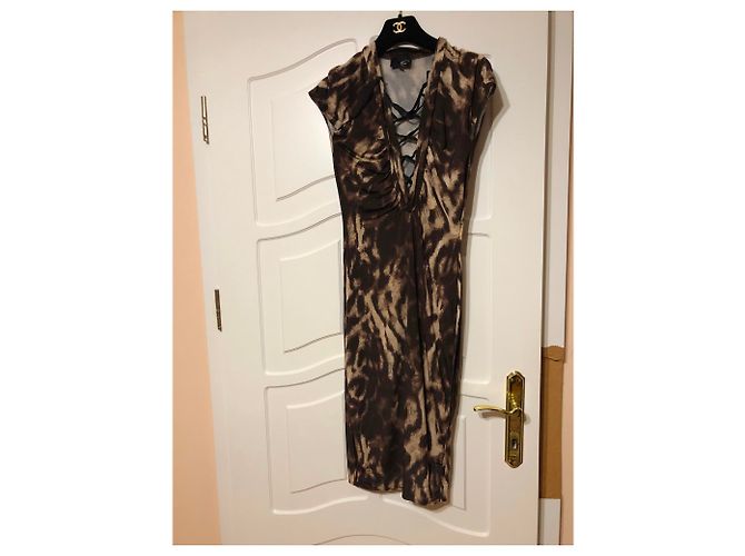 Vestido largo ajustado Just Cavalli Multicolor - vista 2