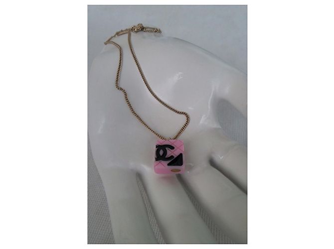 Chanel COLLAR DE CAMBON Rosa - vista 3