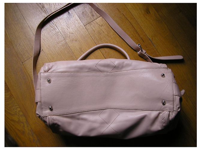 Sonia Rykiel Grande pelle rosa cipria. - vista 4