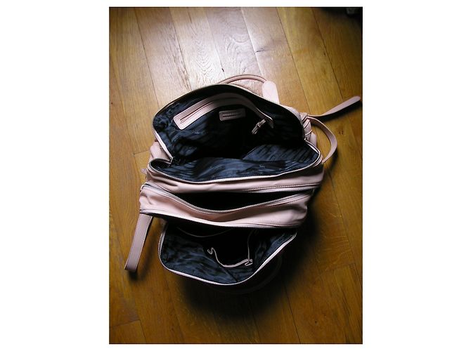 Sonia Rykiel Grande pelle rosa cipria. - vista 6