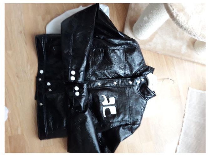 Courreges Courrège Vinyljacke - Ansicht 6