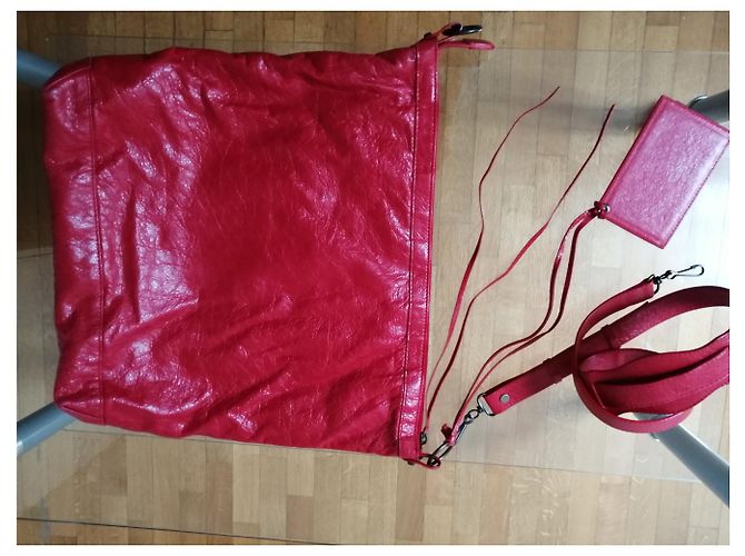 Balenciaga Motocross Classic Day Rosso - vista 10