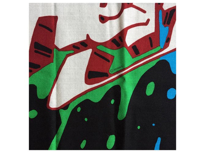 Hermès Graffiti pattern Multiple colors - view 2