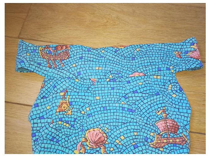 Bañador Hermès T36 Turquesa - vista 2