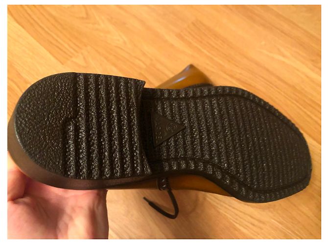 Autre Marque Salamander Leder Slipper Bronze - Ansicht 2