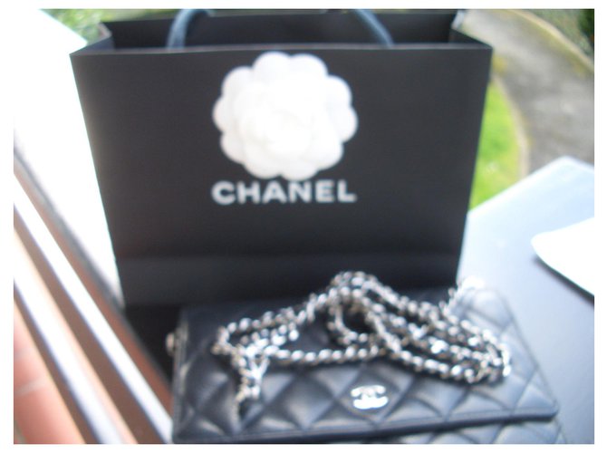Wallet On Chain Chanel WOC Schwarz - Ansicht 5