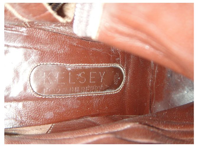 Jonathan Kelsey para botas Mulberry p 39 Chocolate - vista 2