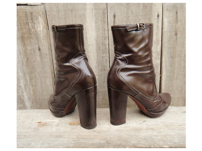 Jonathan Kelsey para botas Mulberry p 39 Chocolate - vista 6