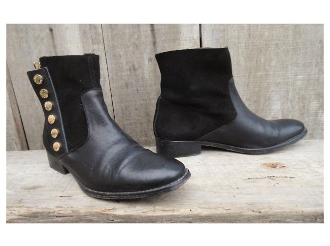 Botas Zadig & Voltaire Arcade modelo p 36 Negro - vista 4